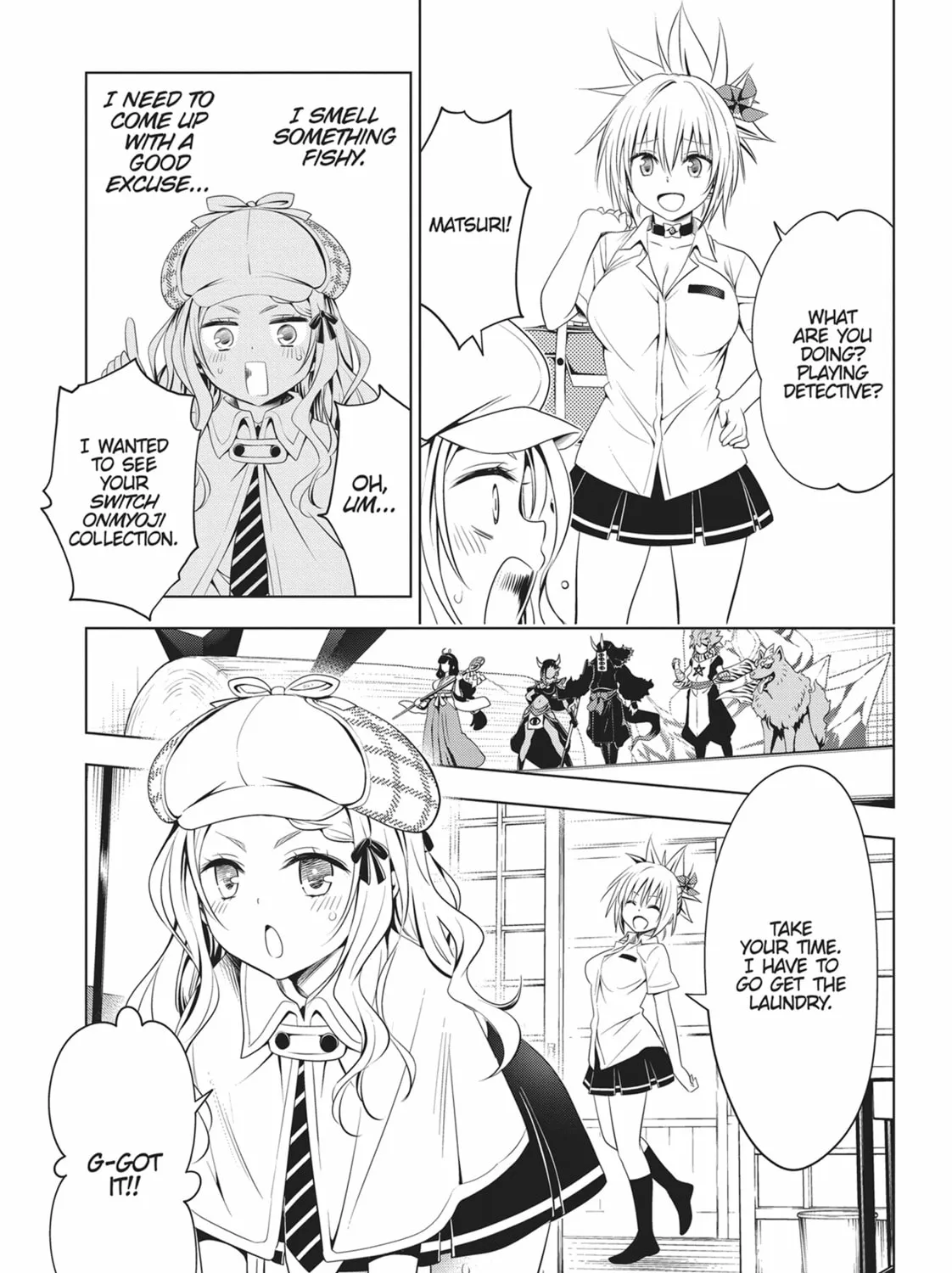 Read Ayakashi Triangle chapter 74 image 12 on Lezhin