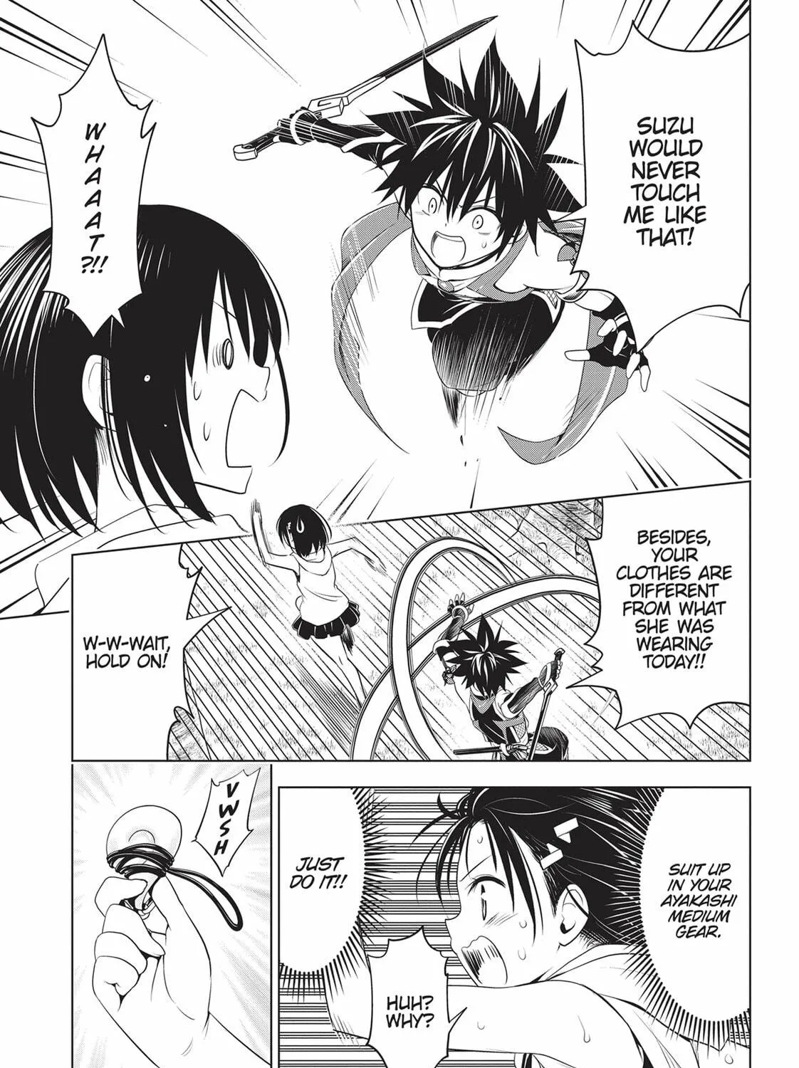Read Ayakashi Triangle chapter 87 image 28 on Lezhin