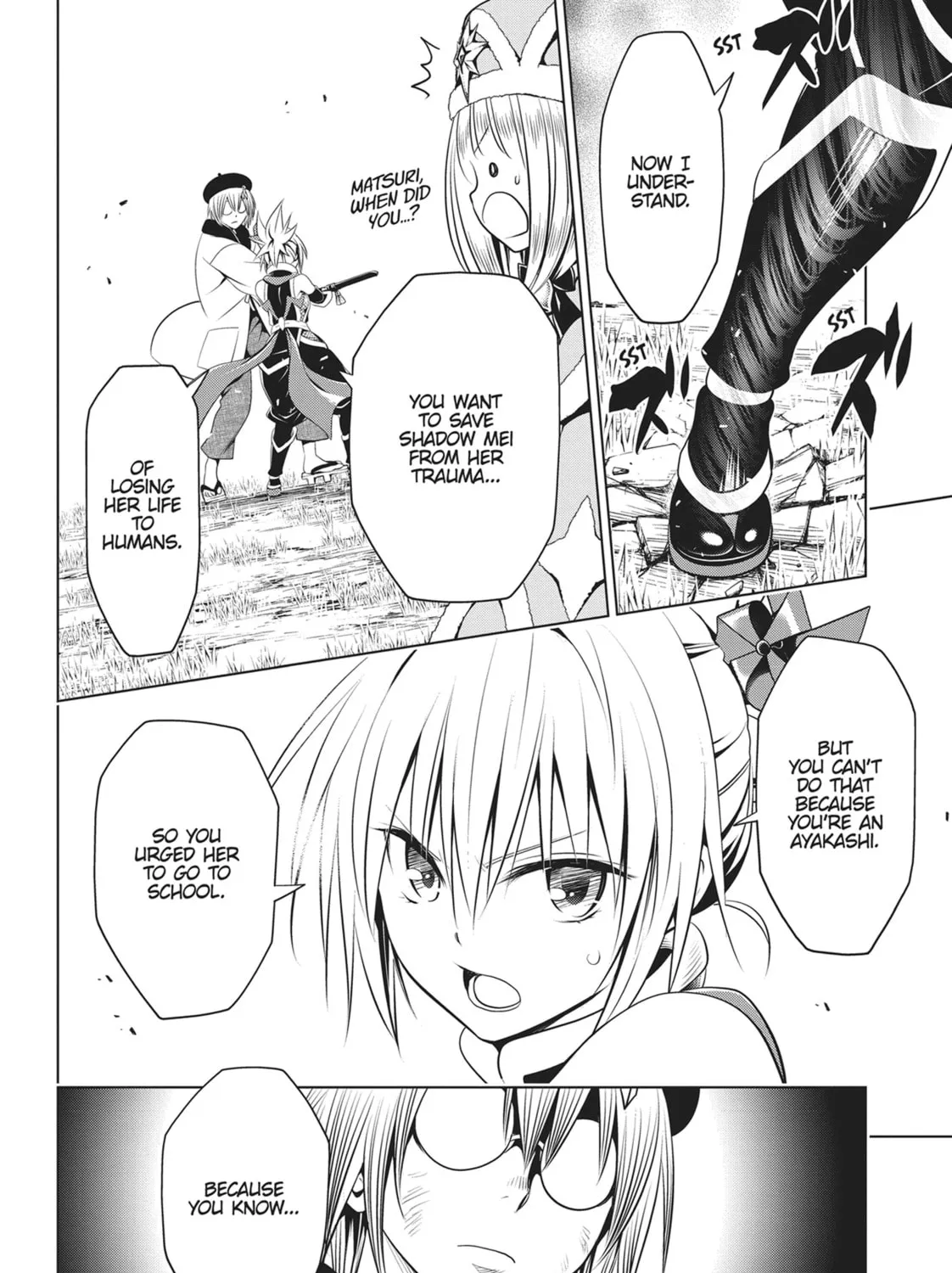 Read Ayakashi Triangle chapter 93 image 32 on Lezhin