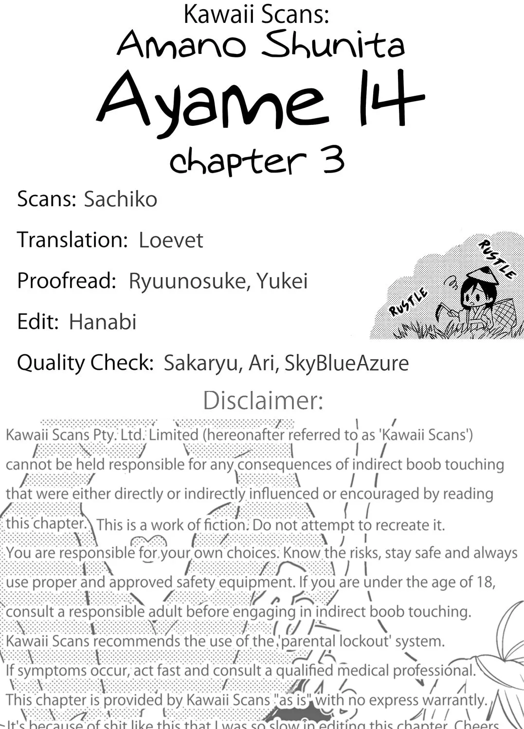 Read Ayame 14 chapter 3 image 48 on Lezhin