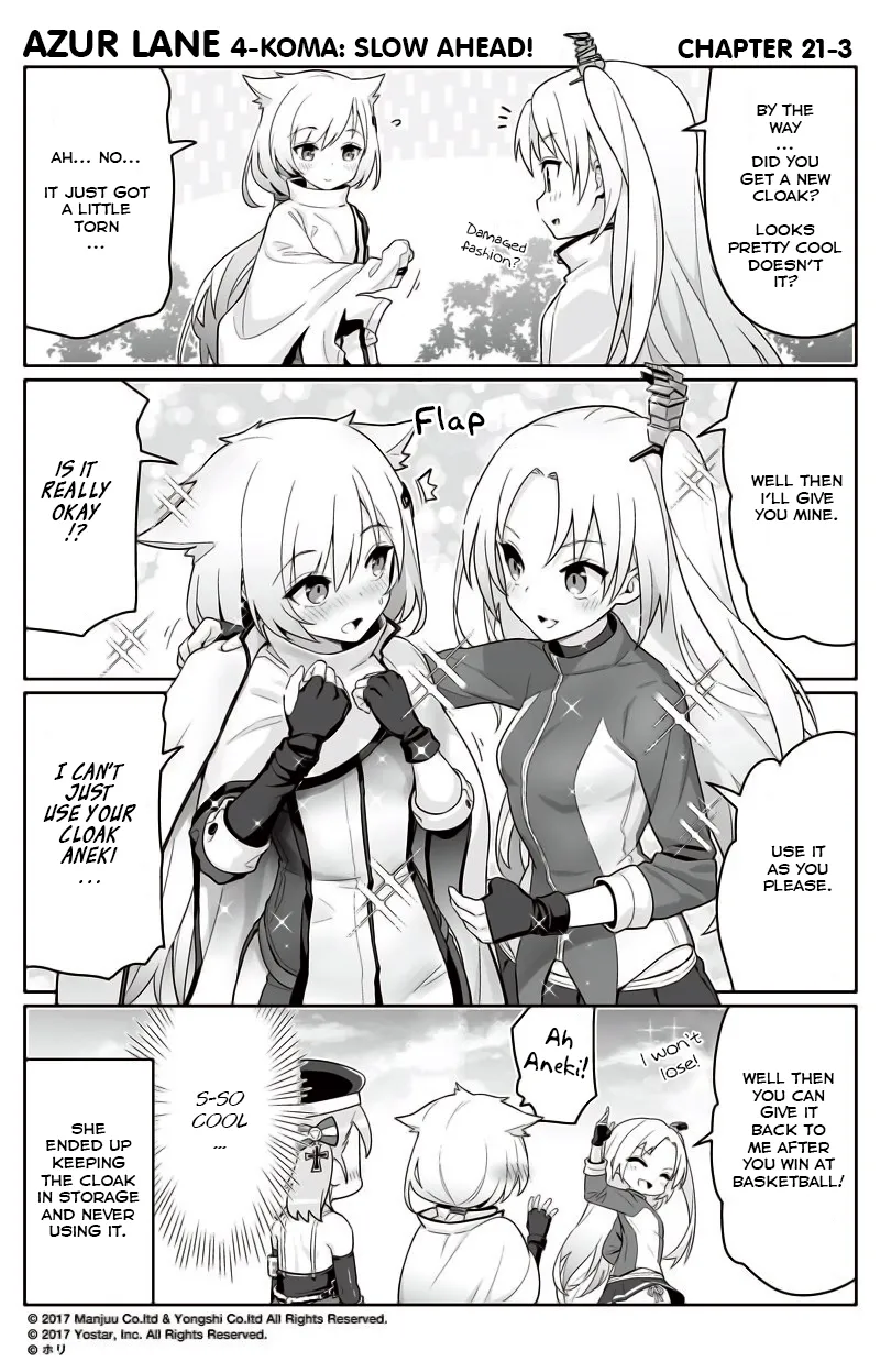 Read Azur Lane Bisoku Zenshin! chapter 21 image 2 on Lezhin