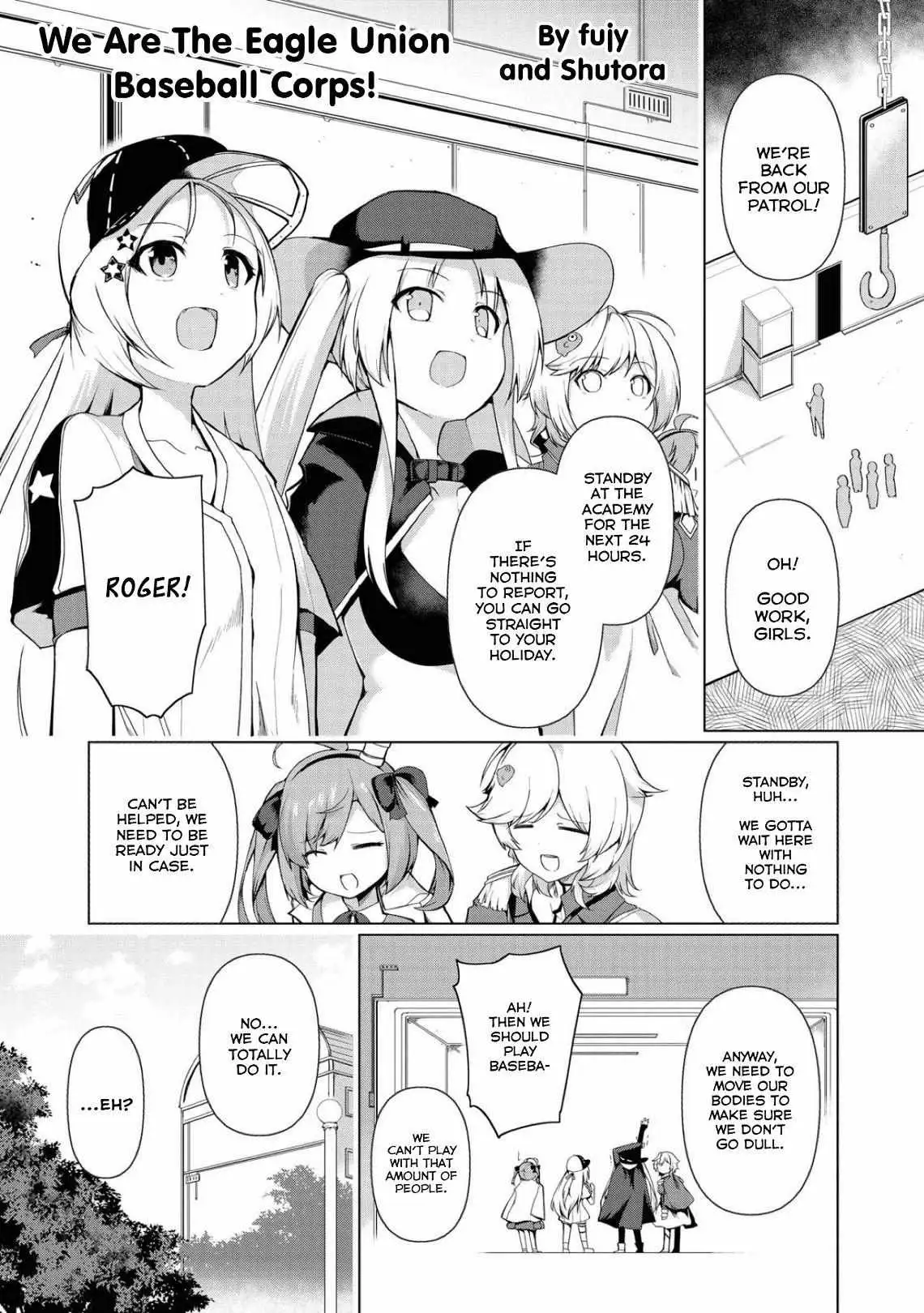 Azur Lane Comic Anthology Chapter 3 page 1 - 