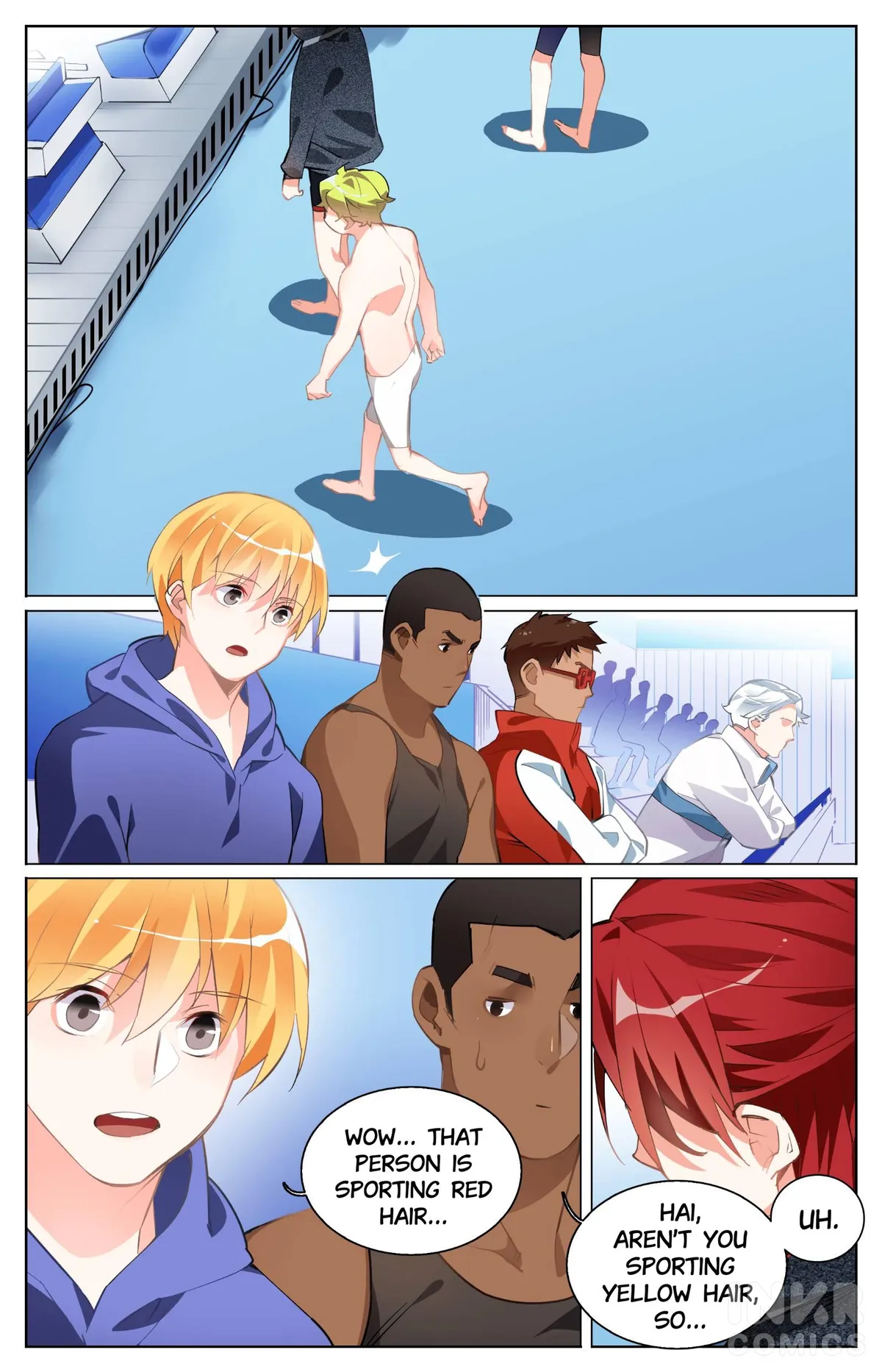 Read Azure 50 Meters chapter 17 image 2 on Lezhin