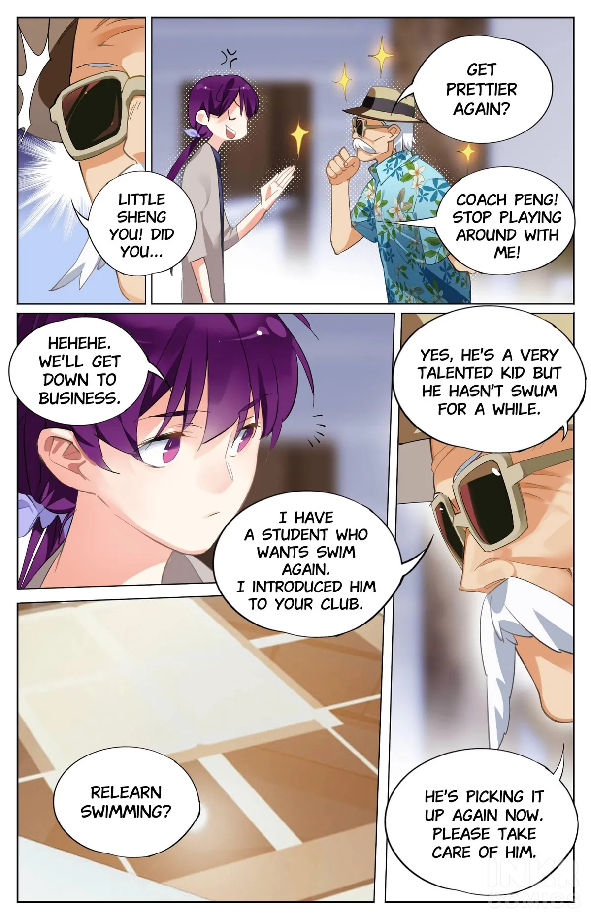 Read Azure 50 Meters chapter 19 image 3 on Lezhin