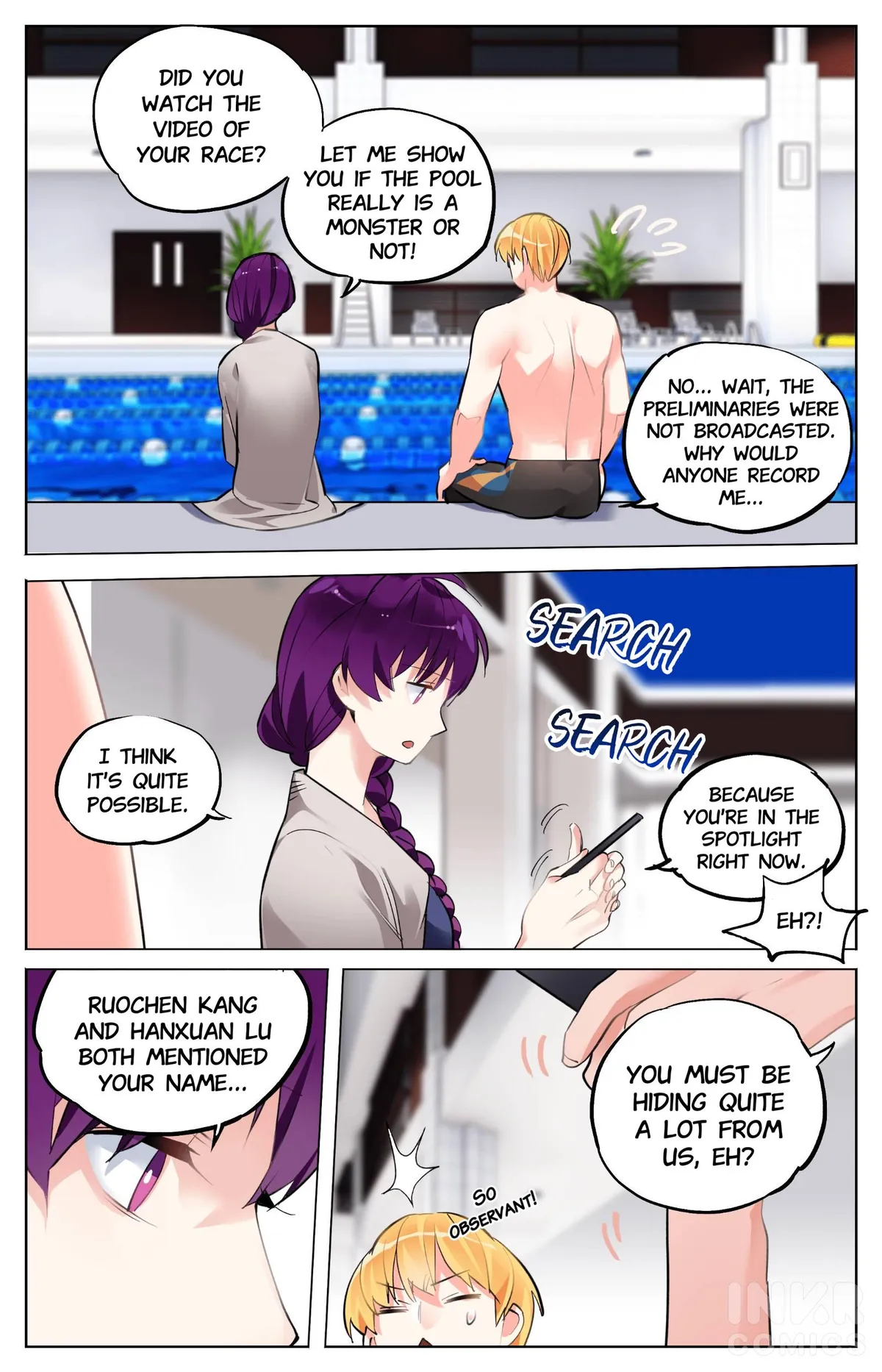 Read Azure 50 Meters chapter 23 image 20 on Lezhin