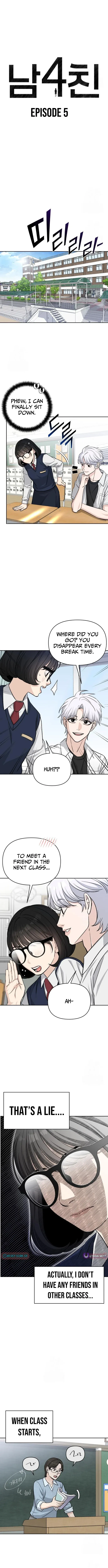 Read Four Male Friends chapter 3 image 1 on Lezhin