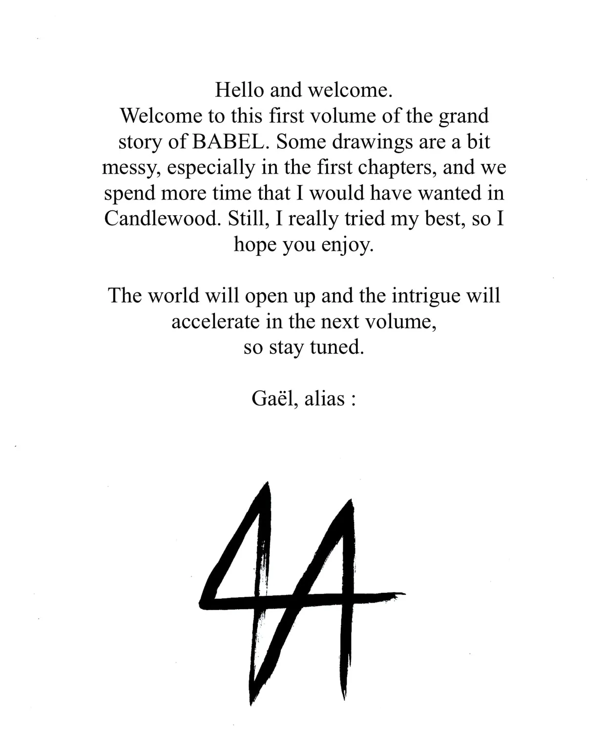 Read BABEL (Gaël Cubillé) chapter 0 image 2 on Lezhin