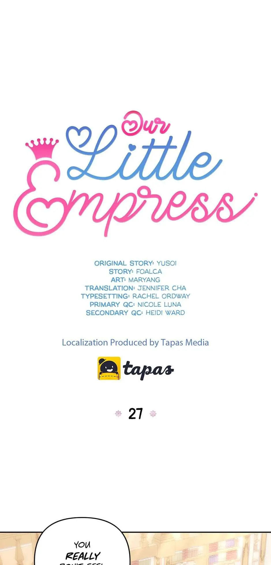 Baby Empress (Promo) Chapter 27 page 1 - 
