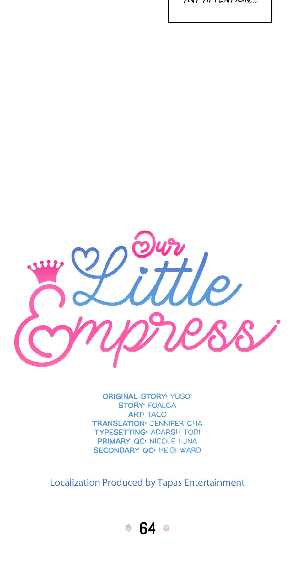 Baby Empress (Promo) Chapter 64 page 10 - 