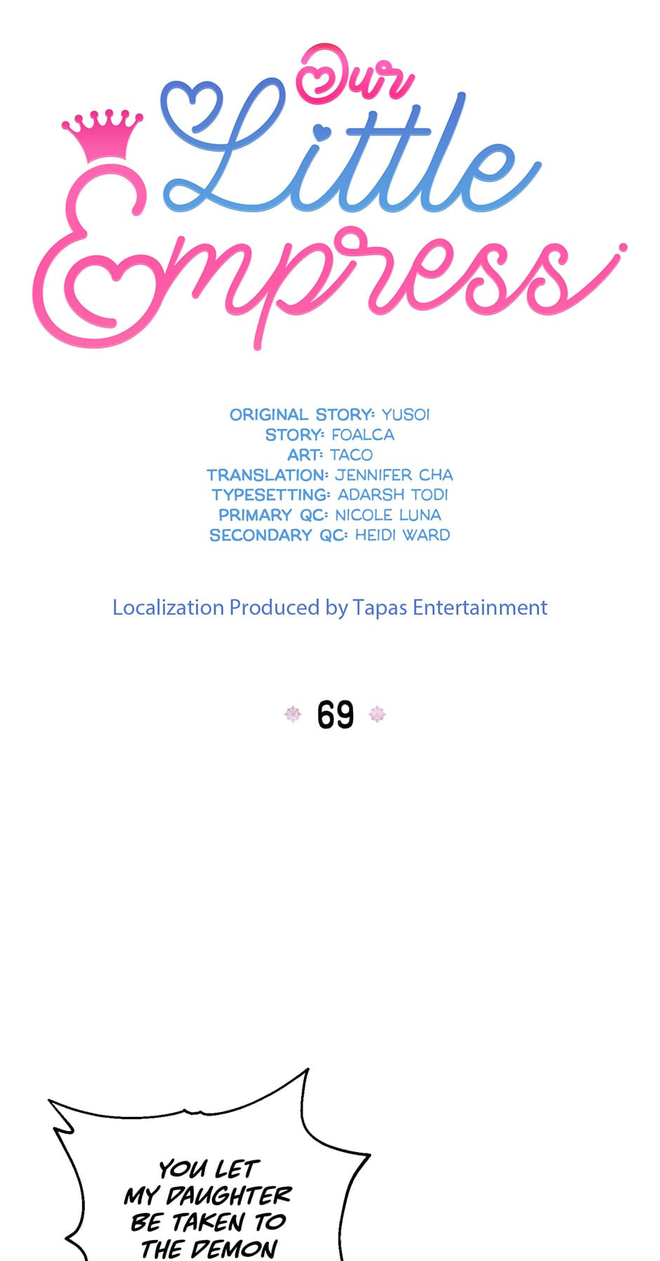 Baby Empress (Promo) Chapter 69 page 11 - 
