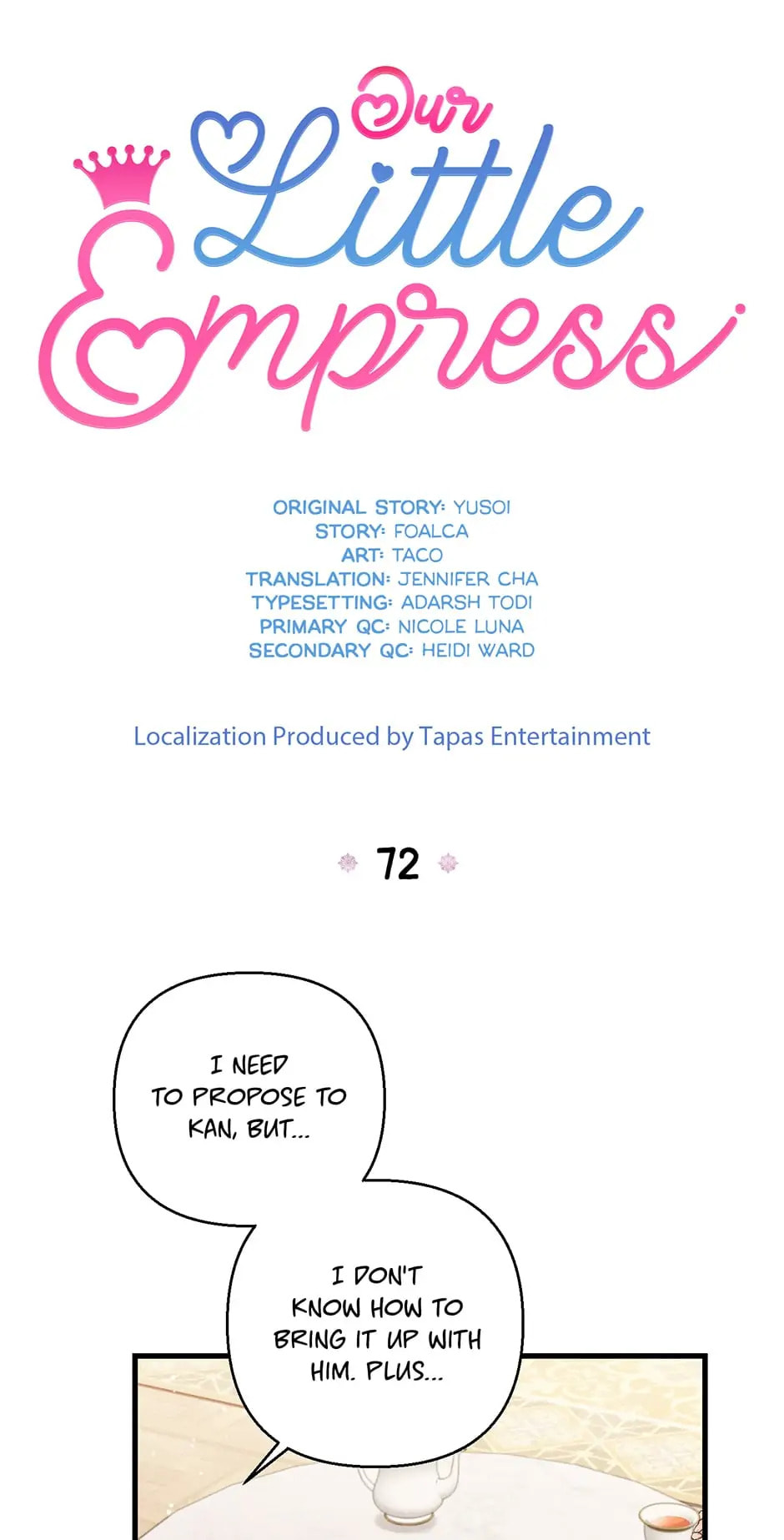 Baby Empress (Promo) Chapter 72 page 8 - 