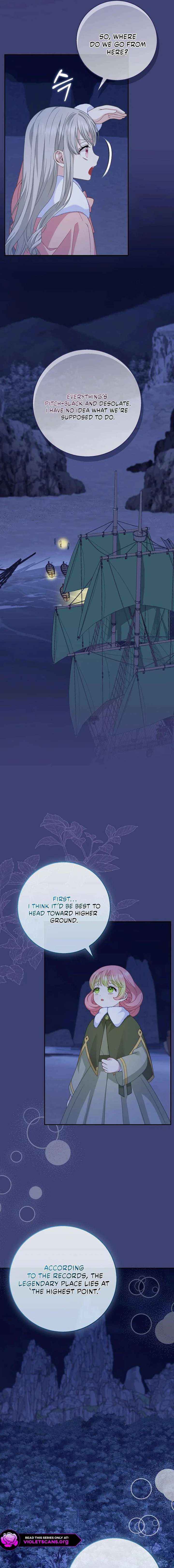 Baby Snow Leopard of the Black Leopard Family Chapter 55 page 8 - 