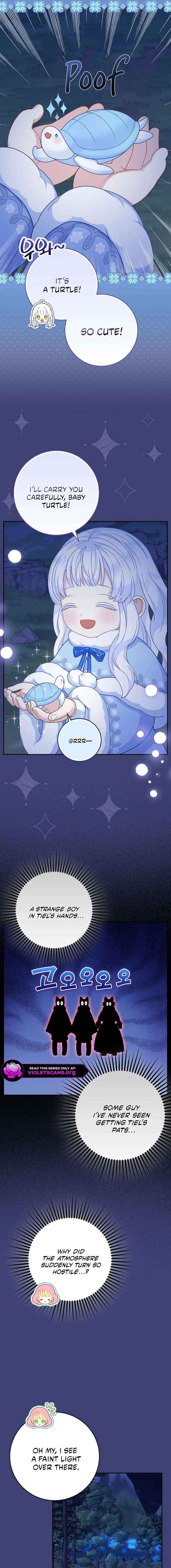 Baby Snow Leopard of the Black Leopard Family Chapter 56 page 18 - 