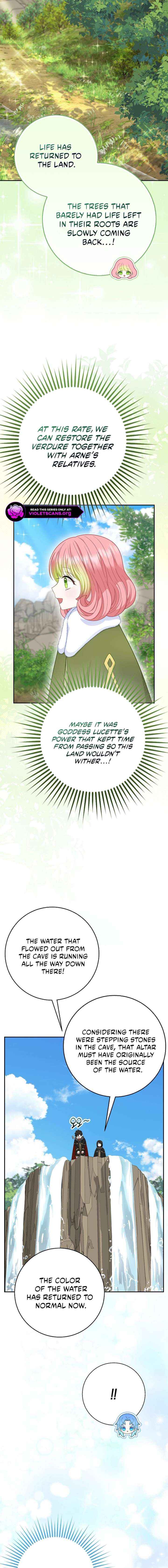 Baby Snow Leopard of the Black Leopard Family Chapter 63 page 12 - 