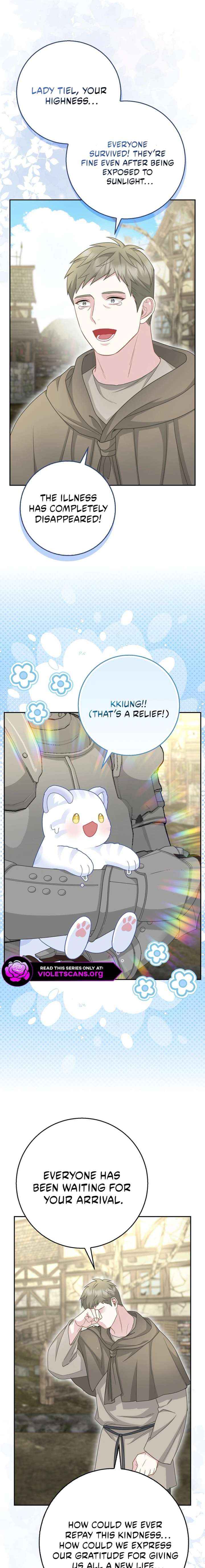 Baby Snow Leopard of the Black Leopard Family Chapter 63 page 17 - 