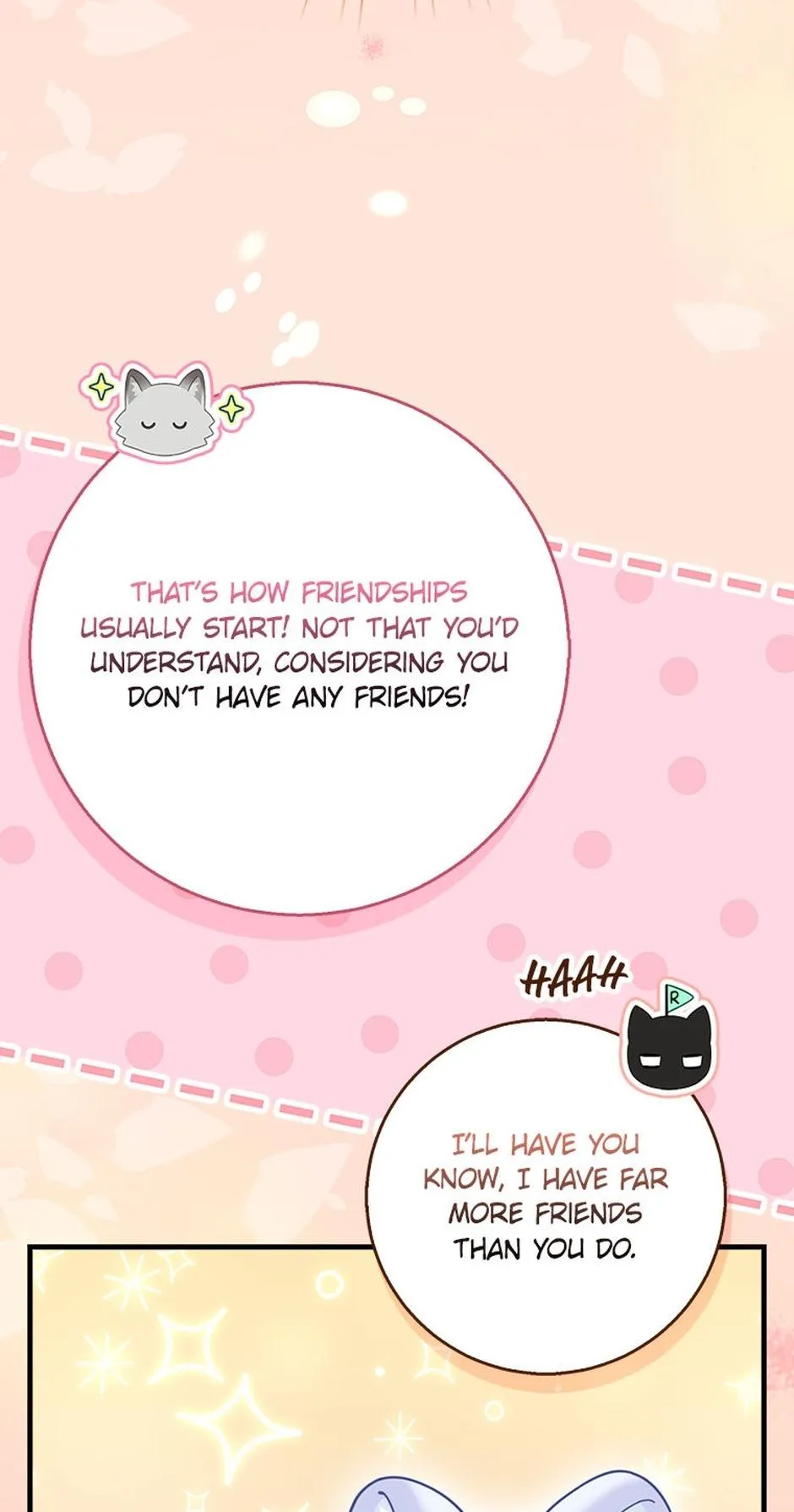 Baby Snow Leopard of the Black Leopard Family Chapter 64.5 page 12 - 