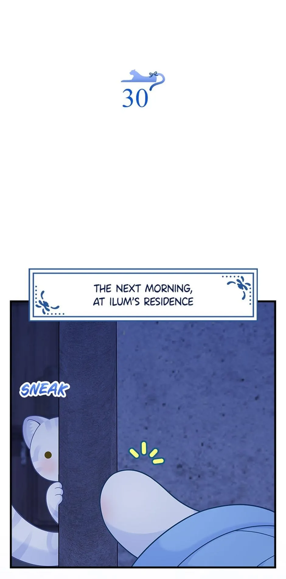 Baby Snow Leopard of the Black Leopard Family Chapter 64.5 page 14 - 