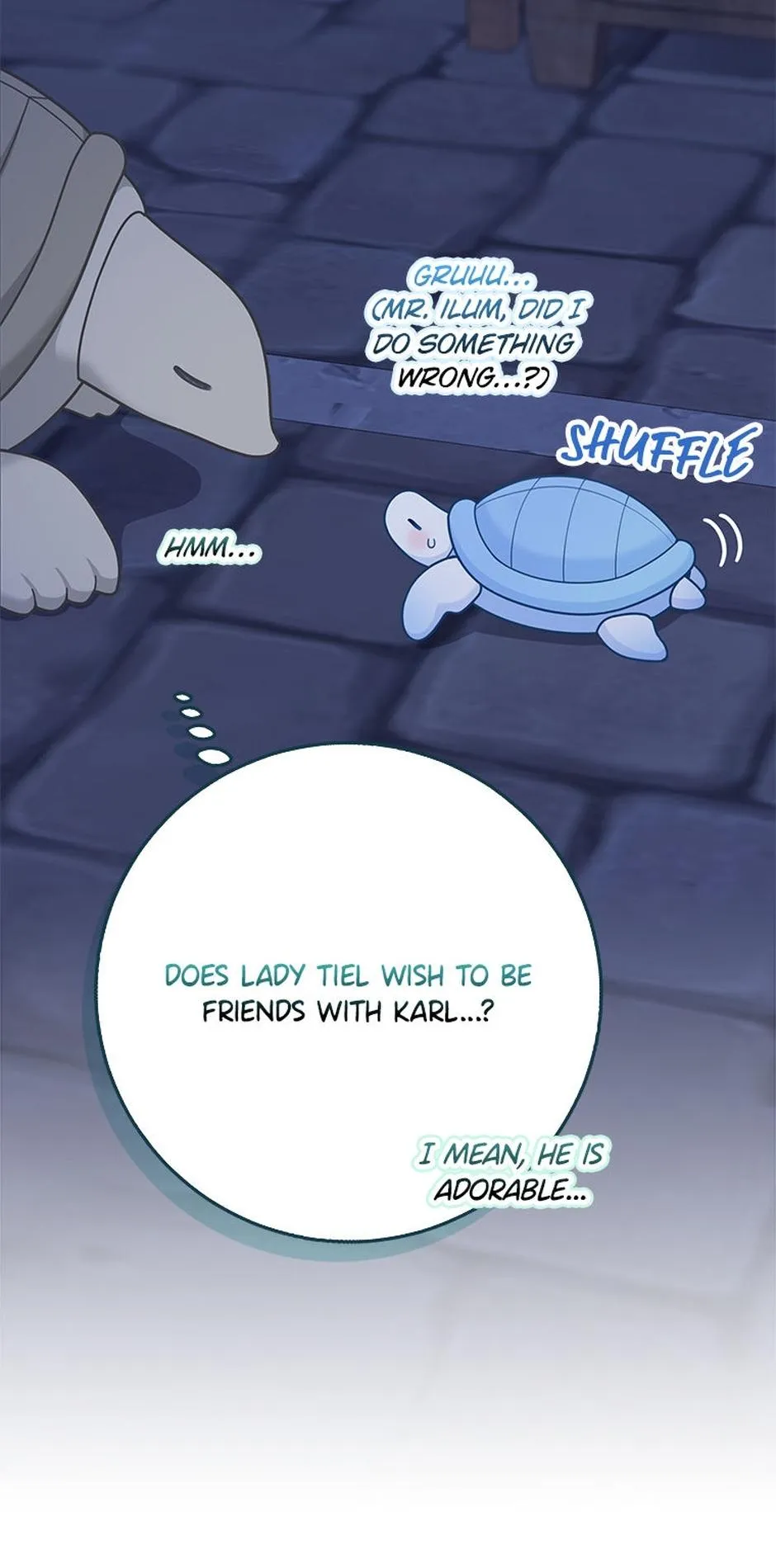 Baby Snow Leopard of the Black Leopard Family Chapter 64.5 page 19 - 