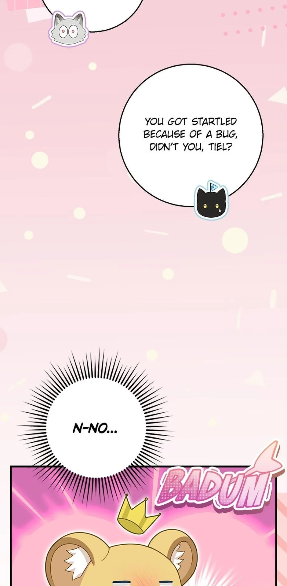Baby Snow Leopard of the Black Leopard Family Chapter 68.5 page 9 - 