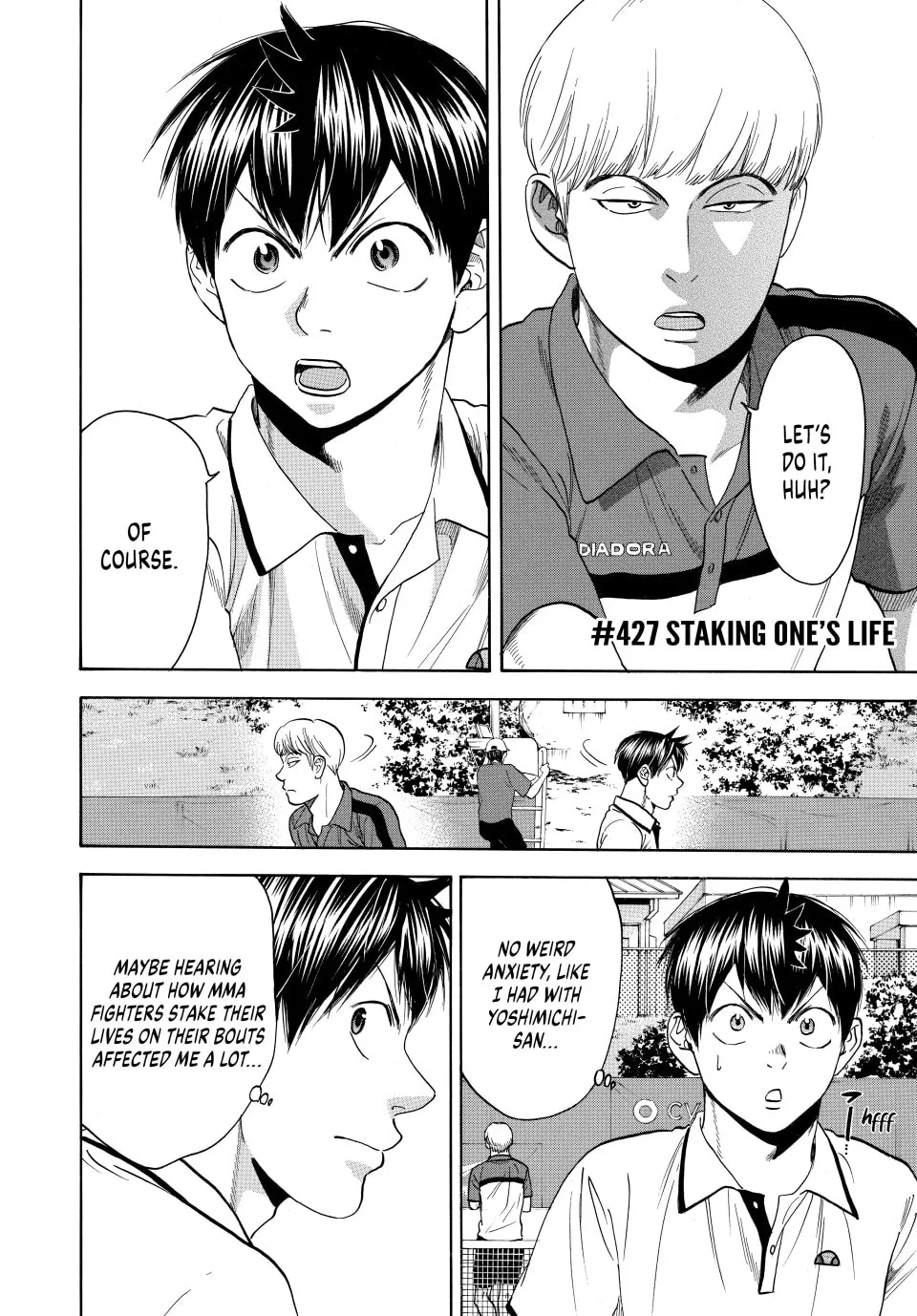 Read Baby Steps chapter 427 image 1 on Lezhin