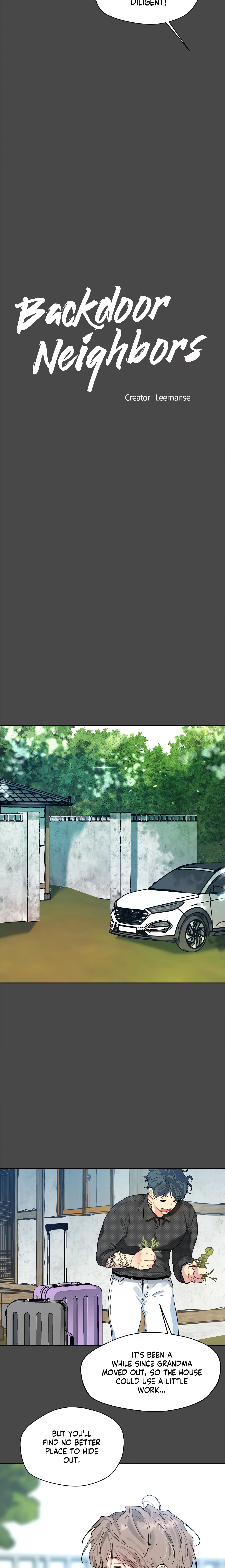Read Backdoor Neighbors chapter 2 image 2 on Lezhin