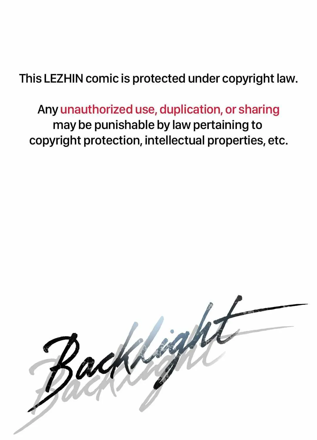 Read Backlight chapter 32.5 image 1 on Lezhin