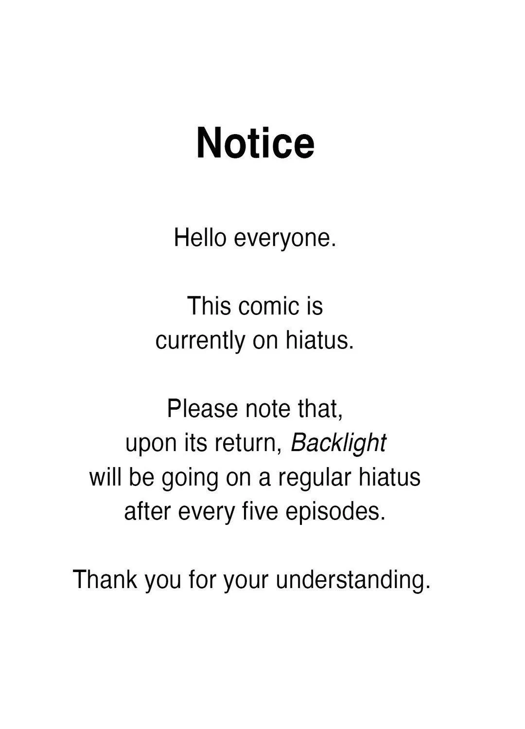 Read Backlight chapter 4.1 image 1 on Lezhin