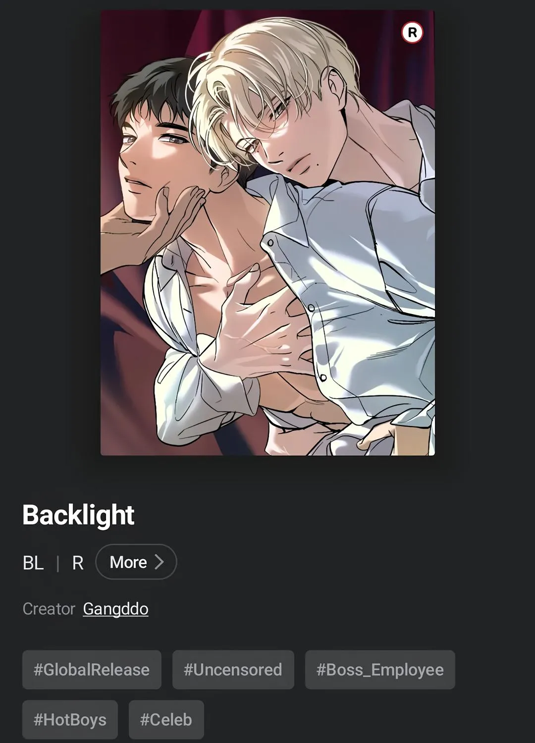 Read Backlight chapter 40 image 167 on Lezhin
