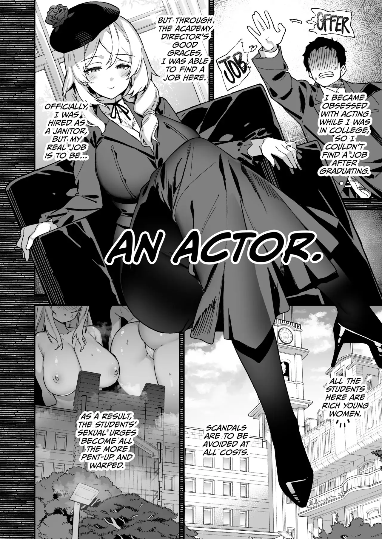 Read Backstage at Oushun Academy chapter 1 image 12 on Lezhin