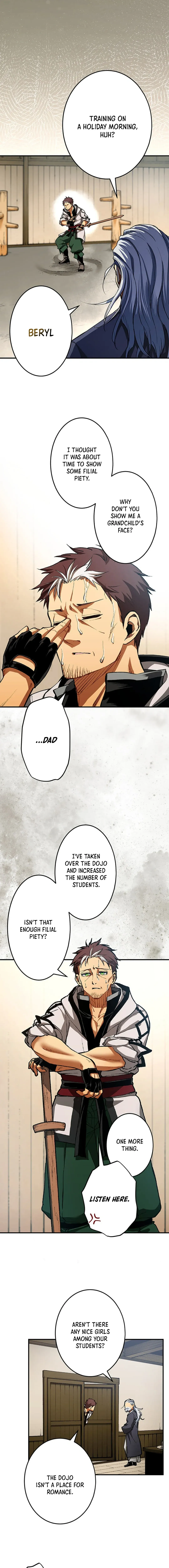 Read Backwater Old Man Becomes a Swordmaster chapter 1 image 5 on Lezhin
