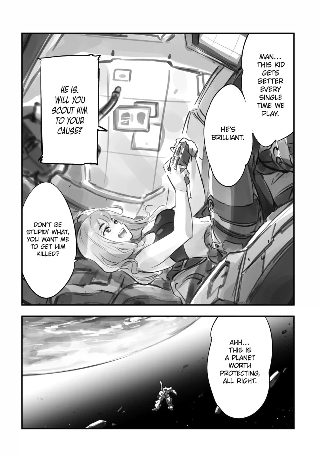 Read Backyard Junk Universe chapter 15 image 11 on Lezhin
