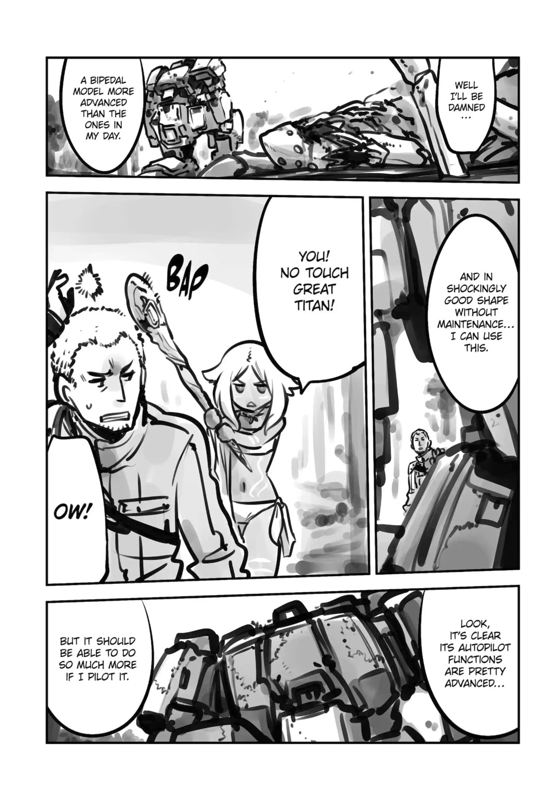 Read Backyard Junk Universe chapter 15 image 2 on Lezhin