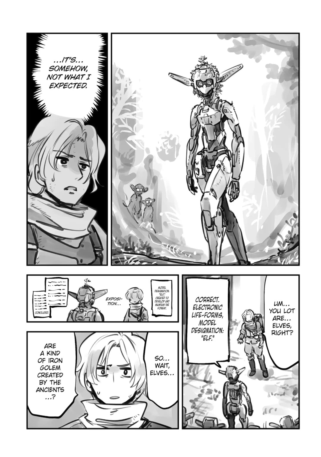 Read Backyard Junk Universe chapter 4.1 image 2 on Lezhin