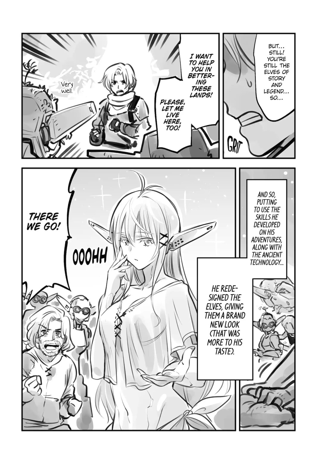 Read Backyard Junk Universe chapter 4.1 image 3 on Lezhin