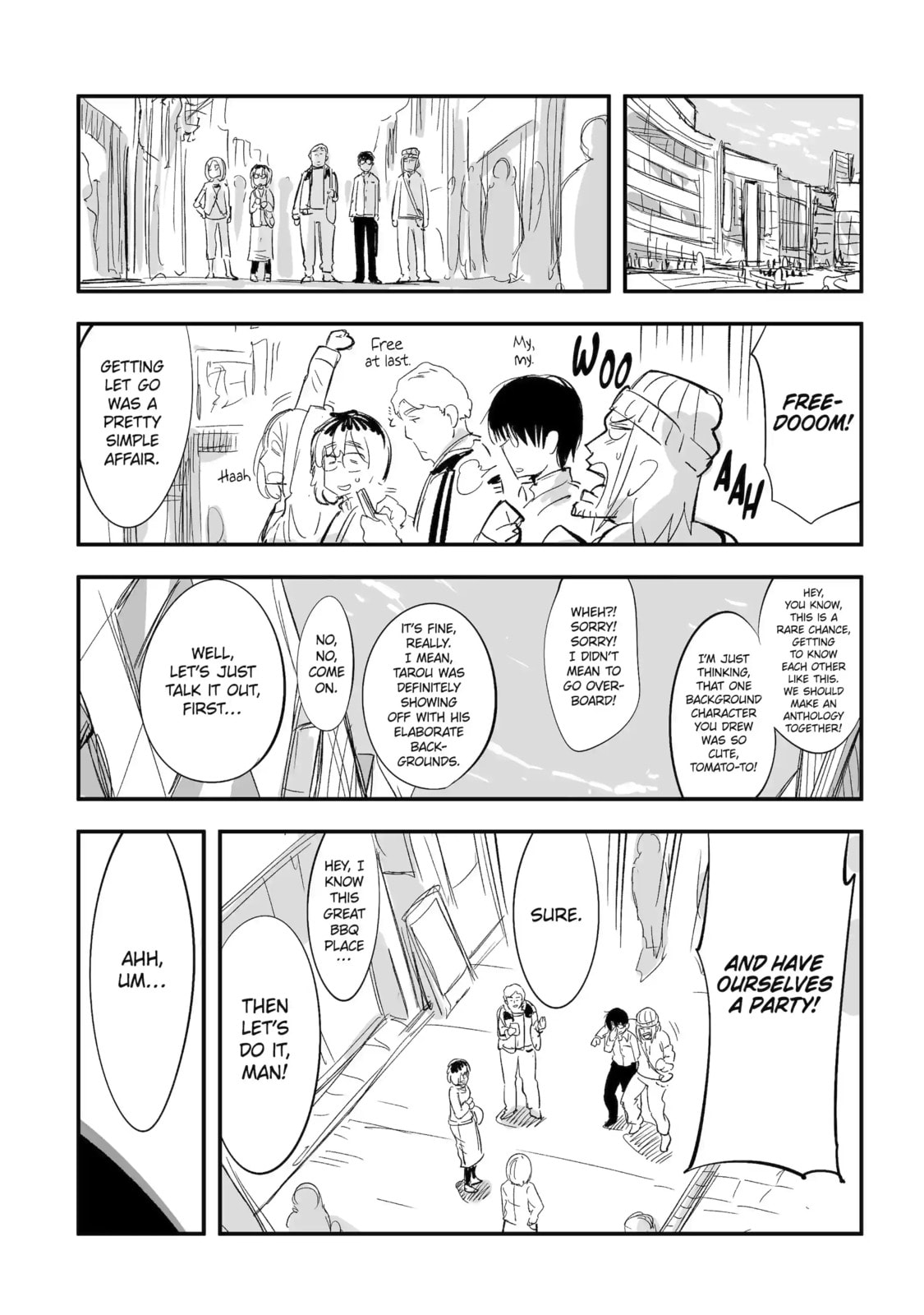 Read Backyard Junk Universe chapter 8.2 image 5 on Lezhin