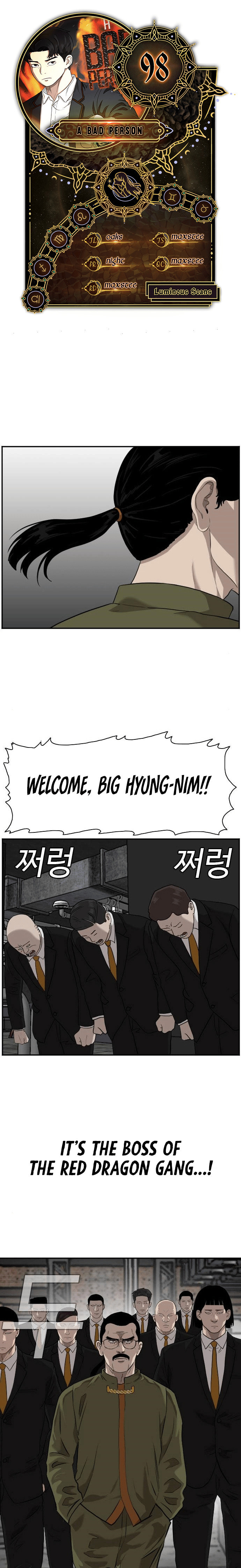 Read Bad Guy chapter 98 image 0 on Lezhin