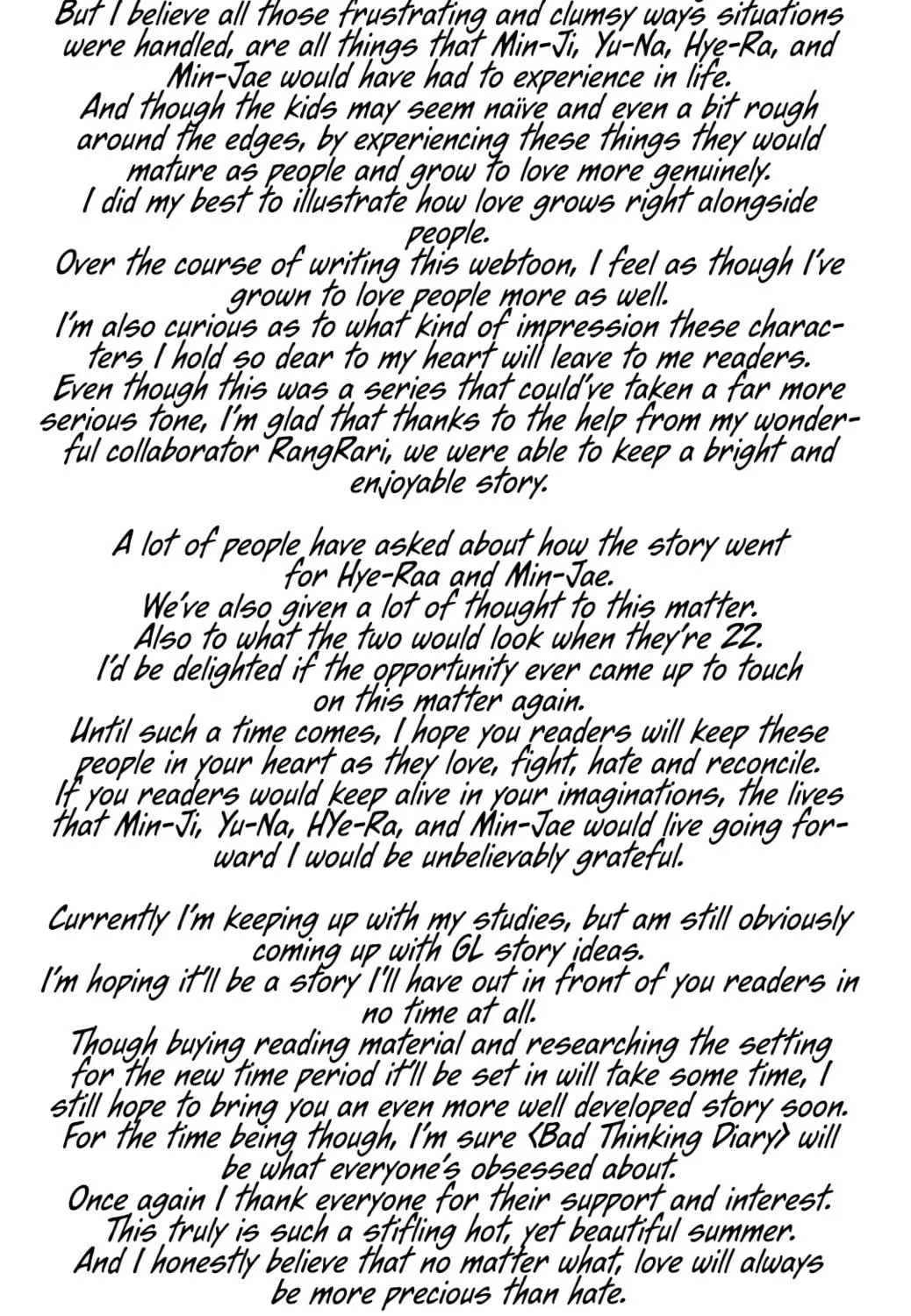 Bad Thinking Diary Chapter 61 page 4 - 