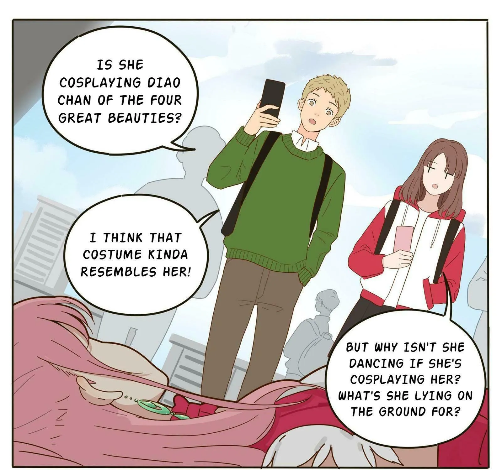 Read Baili Jin Among Mortals chapter 1 image 8 on Lezhin