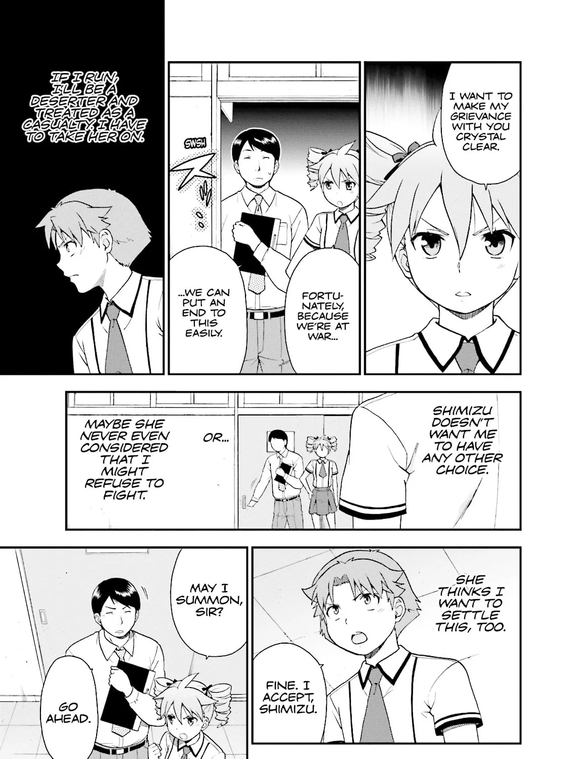 Baka & Test: Summon the Beast Chapter 46 page 27 - 