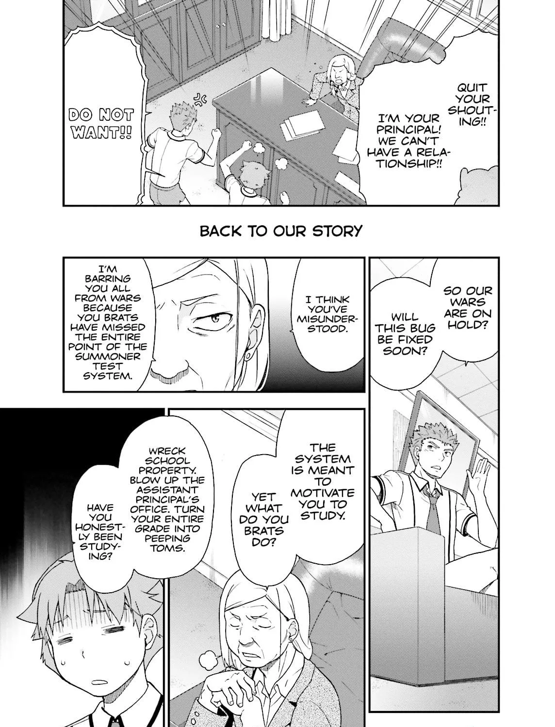 Baka & Test: Summon the Beast Chapter 50 page 17 - 
