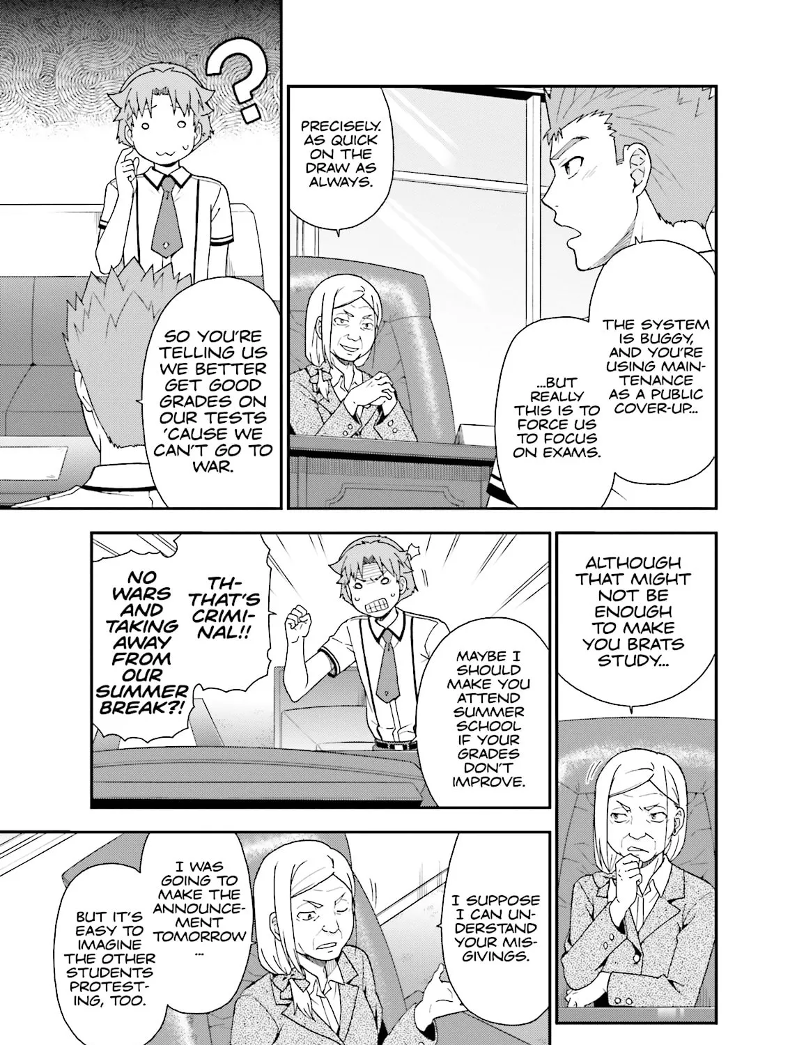 Baka & Test: Summon the Beast Chapter 50 page 21 - 