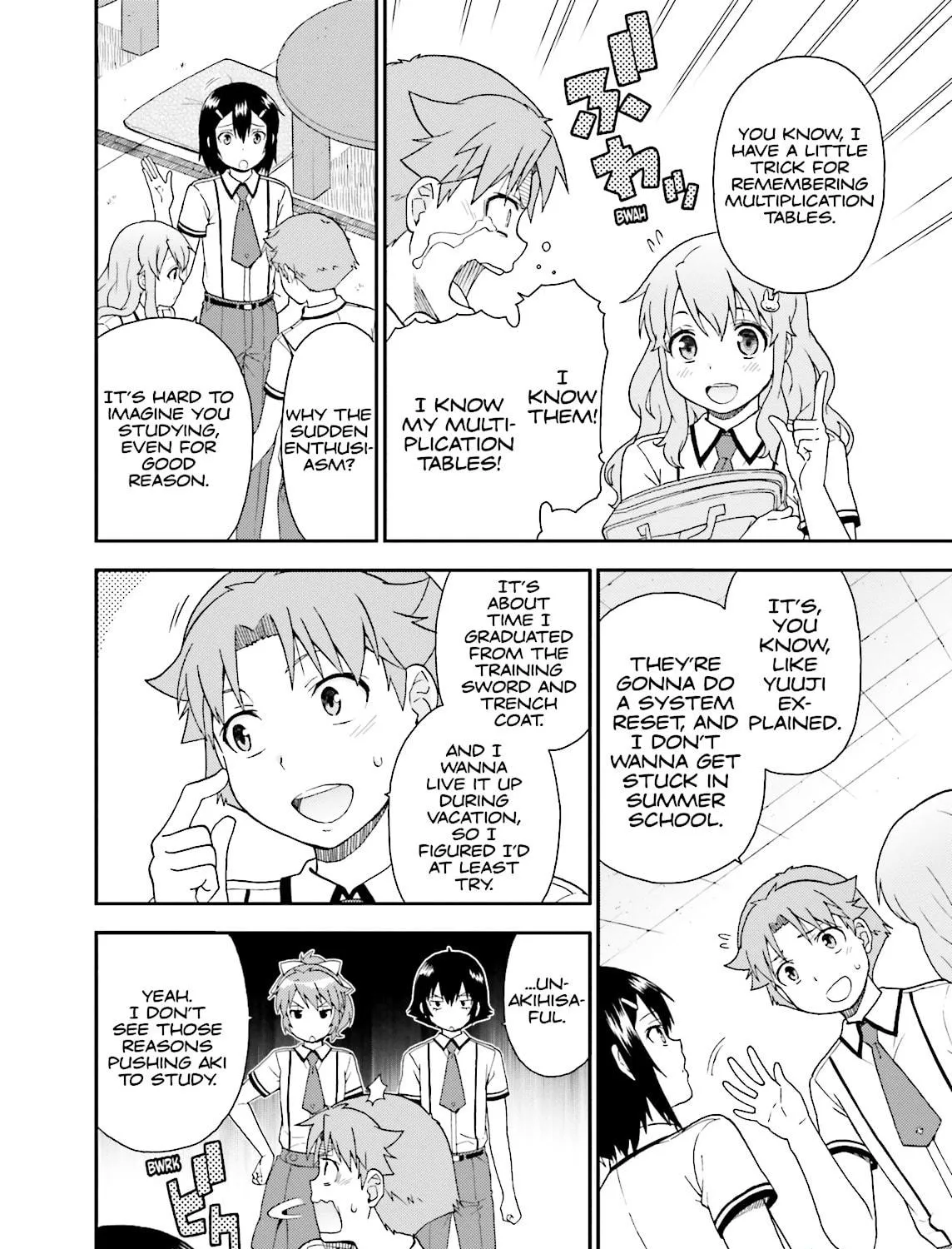 Baka & Test: Summon the Beast Chapter 50 page 35 - 