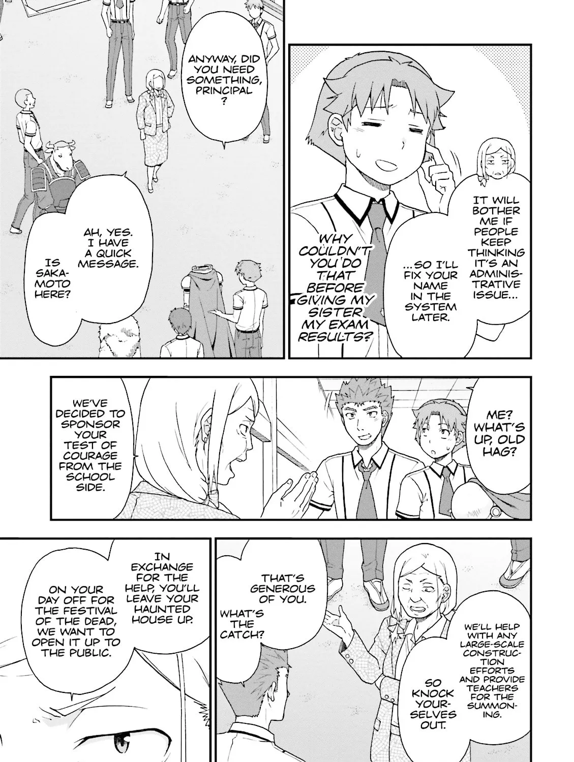 Baka & Test: Summon the Beast Chapter 63 page 21 - 