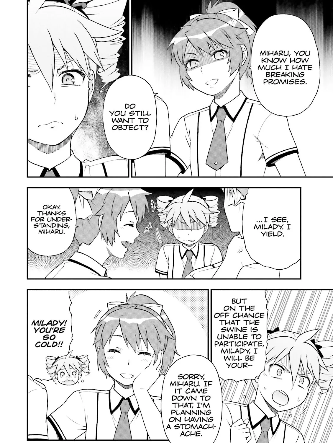 Baka & Test: Summon the Beast Chapter 63 page 55 - 