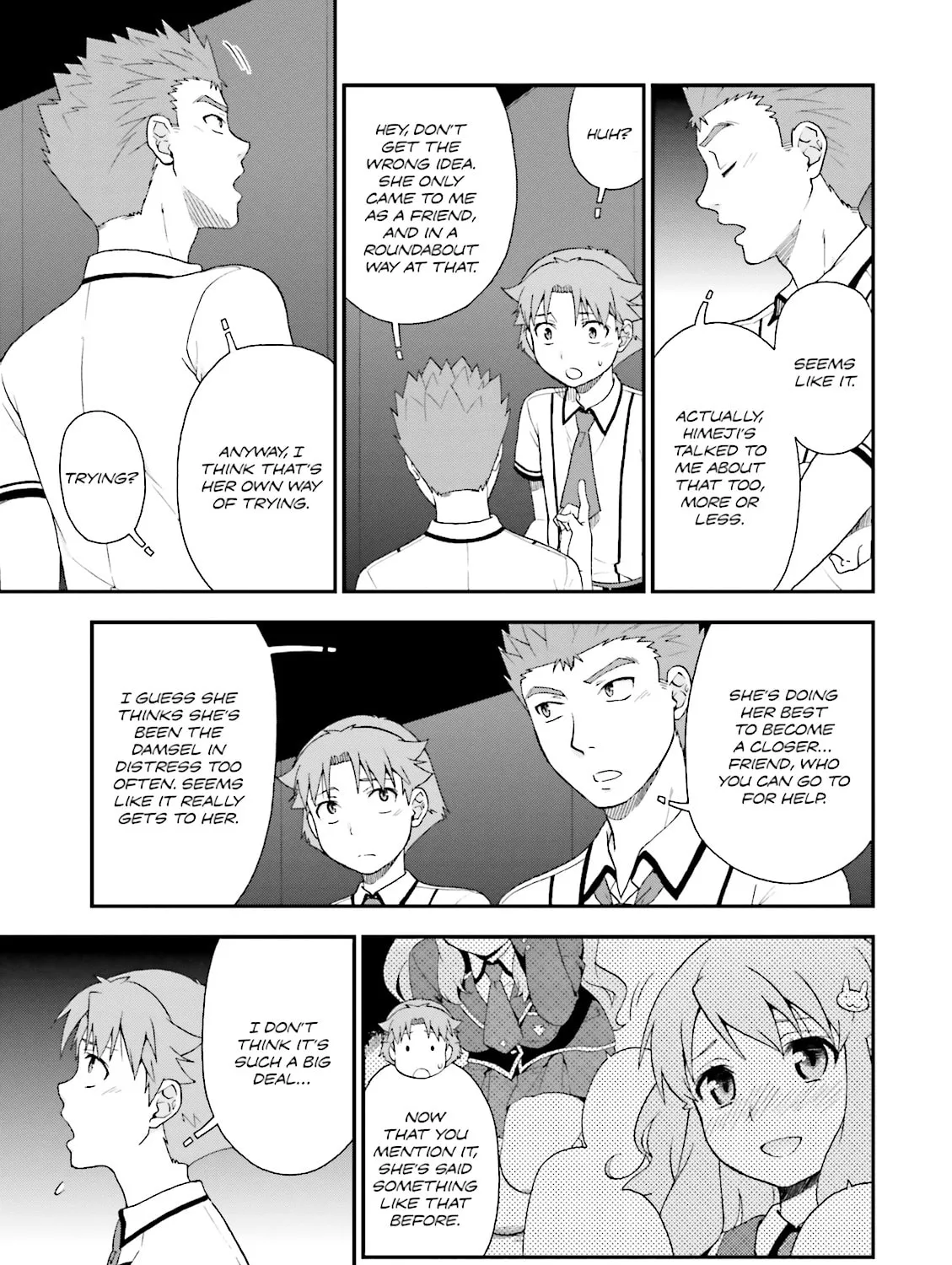 Baka & Test: Summon the Beast Chapter 70 page 57 - 