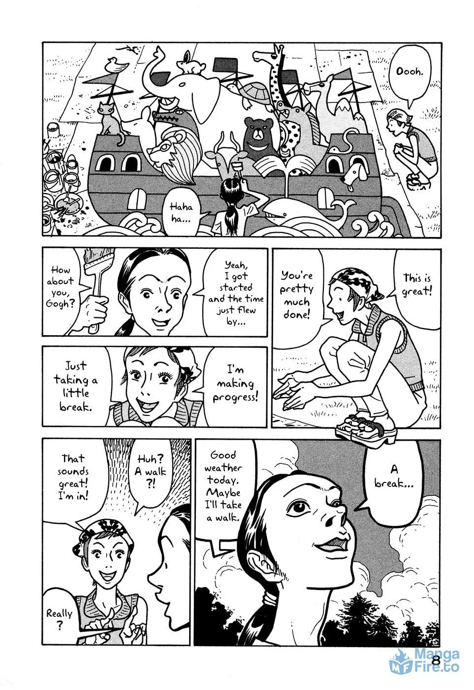 Read Baka to Gogh chapter 7 image 8 on Lezhin