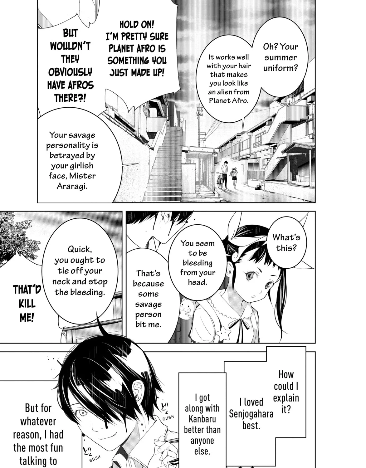 Read Bakemonogatari chapter 127 image 12 on Lezhin