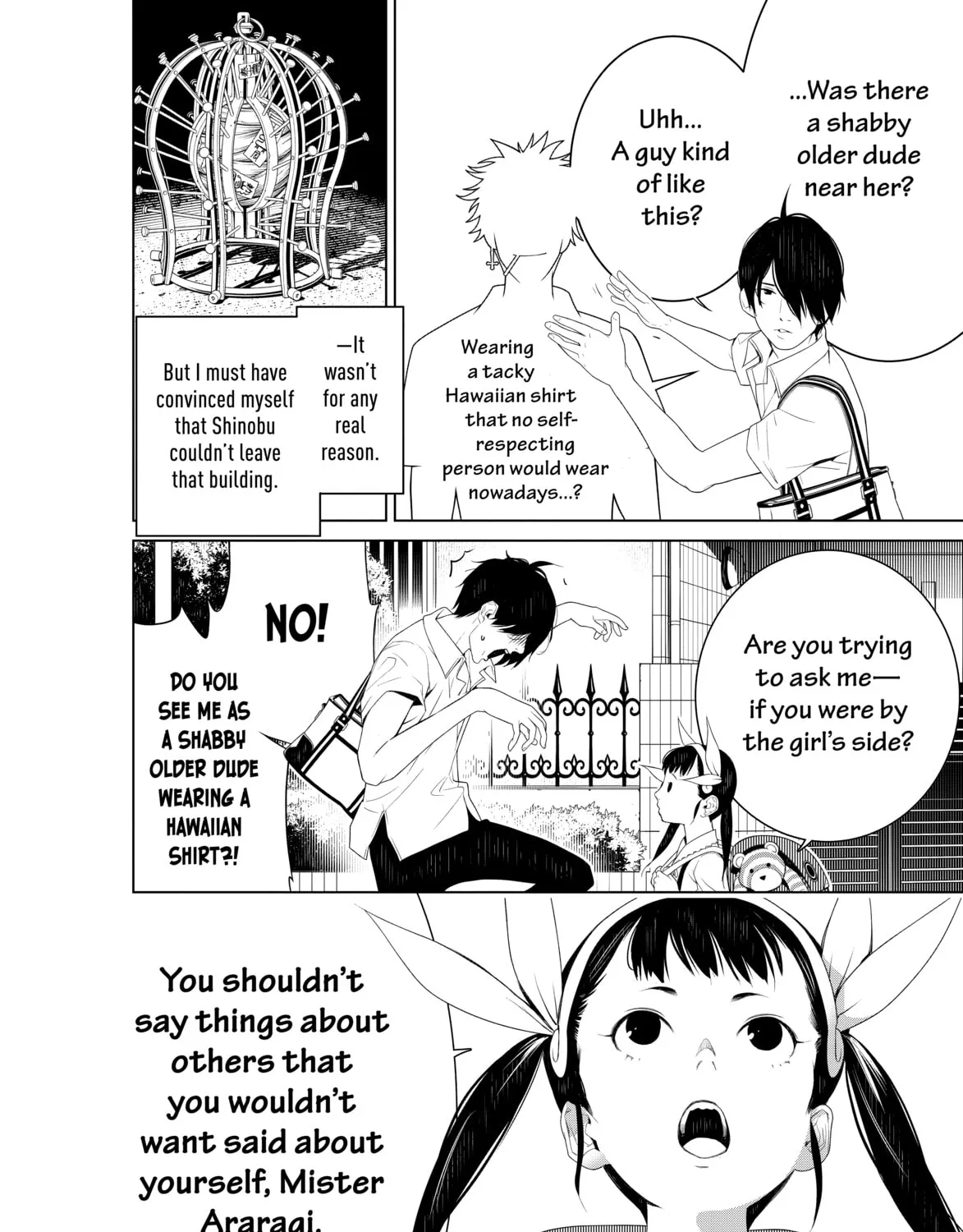 Read Bakemonogatari chapter 128 image 14 on Lezhin