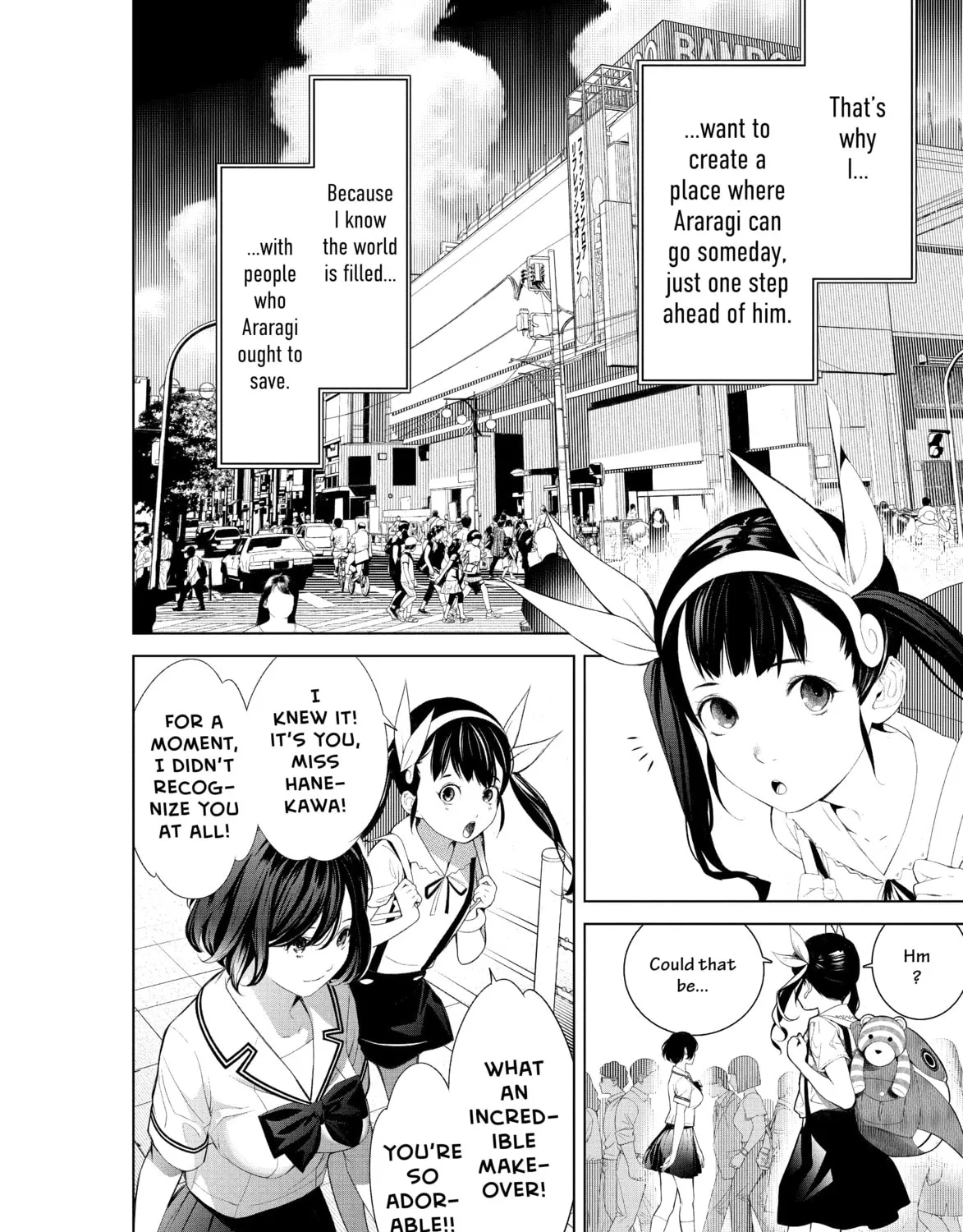 Read Bakemonogatari chapter 186 image 32 on Lezhin
