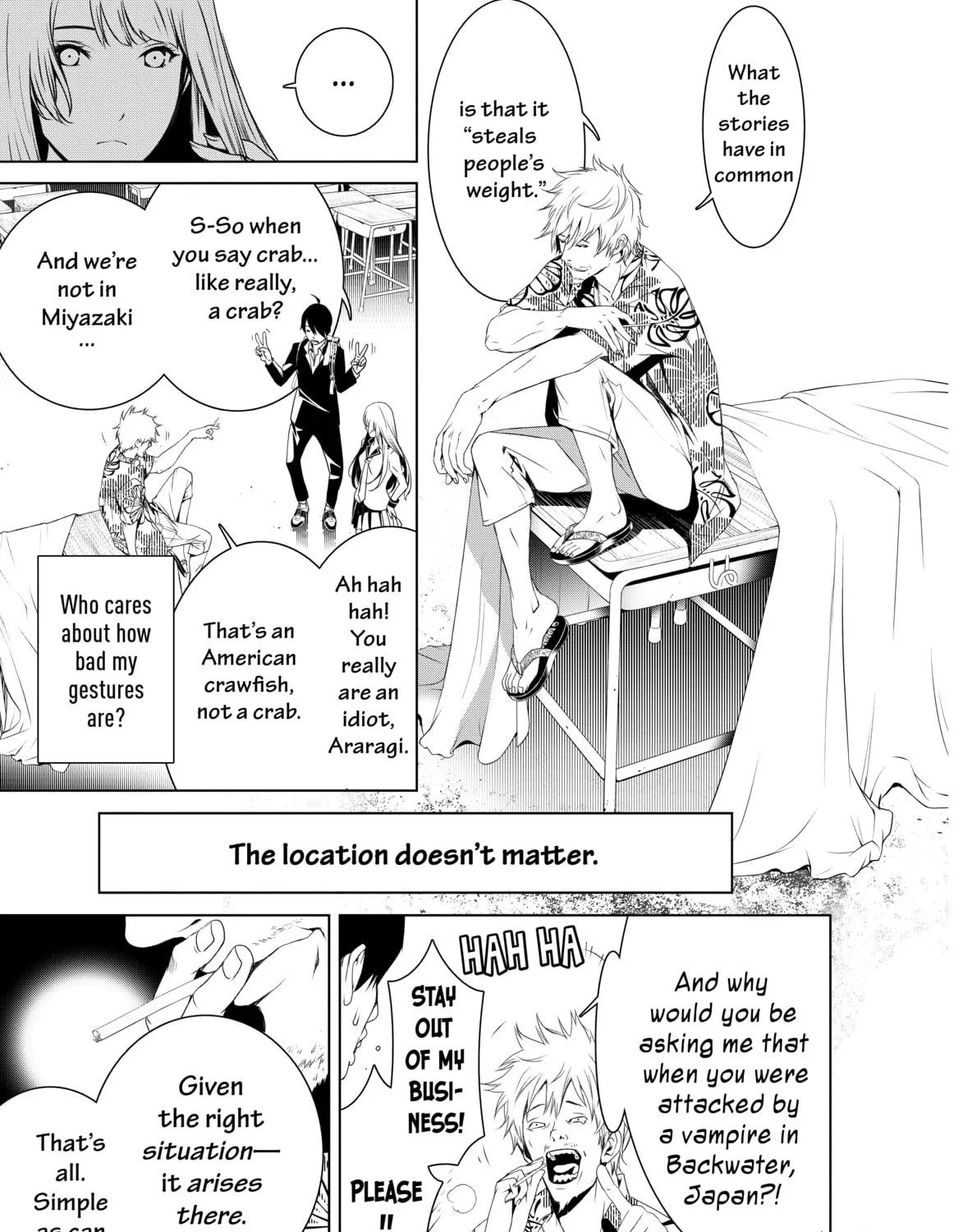 Read Bakemonogatari chapter 2 image 22 on Lezhin
